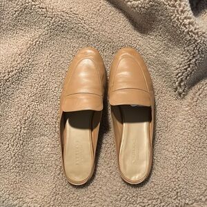 Everlane camel leather day mule EUC